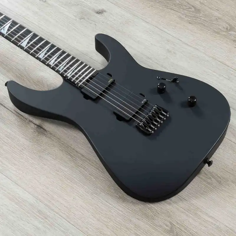 Jackson American Series Soloist SL2 HT Guitar, Ebony Fretboard, Satin Black Direct From Factory