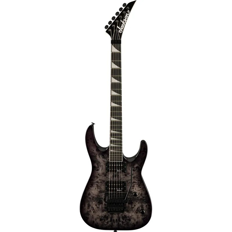 Jackson JS Series Dinky JS32 DKAP Guitar, Amaranth Fretboard, Transparent Black High Quality