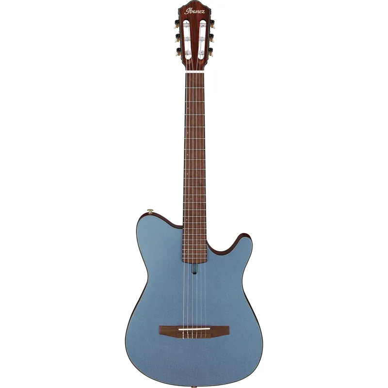 Low Price Ibanez FRH10N FRH Acoustic-Electric Guitar, Solid Sitka Spruce Top, Indigo Blue Metallic Flat