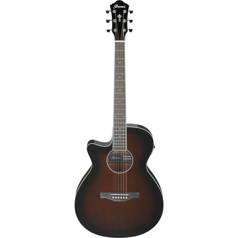Ibanez AEG7L AEG Acoustic-Electric Left-Handed Guitar, Spruce Top, Dark Violin Sunburst High Gloss Discount