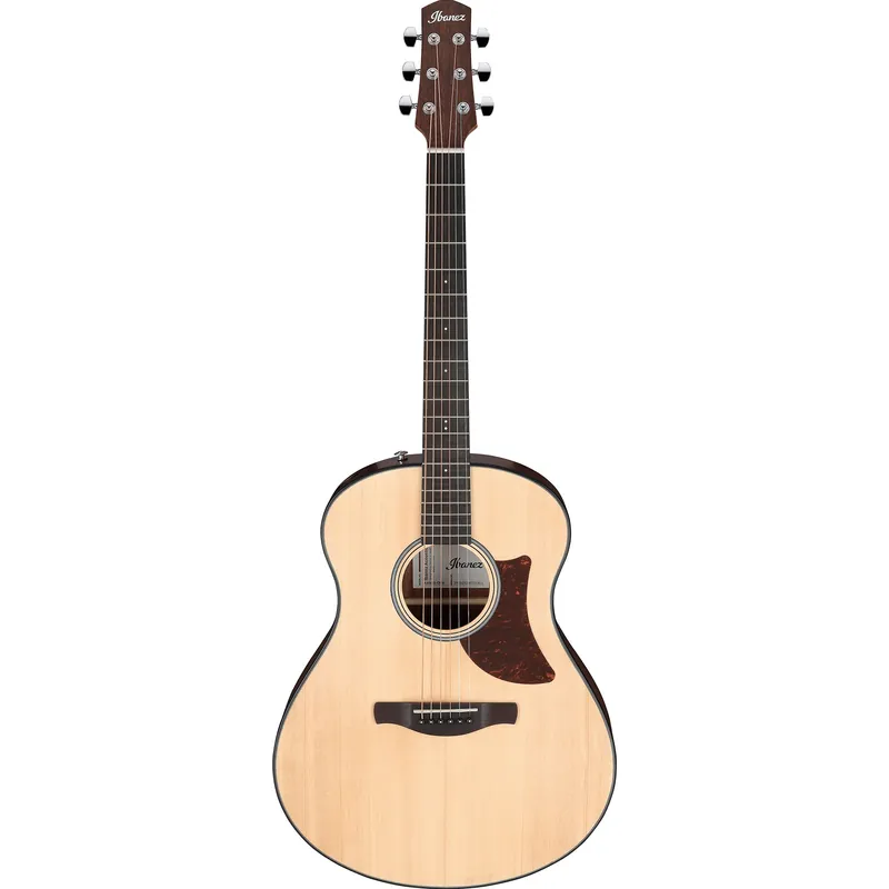 Save Now Ibanez AAM50 Advanced Auditorium Acoustic Guitar, Solid Spruce Top, Open Pore Natural