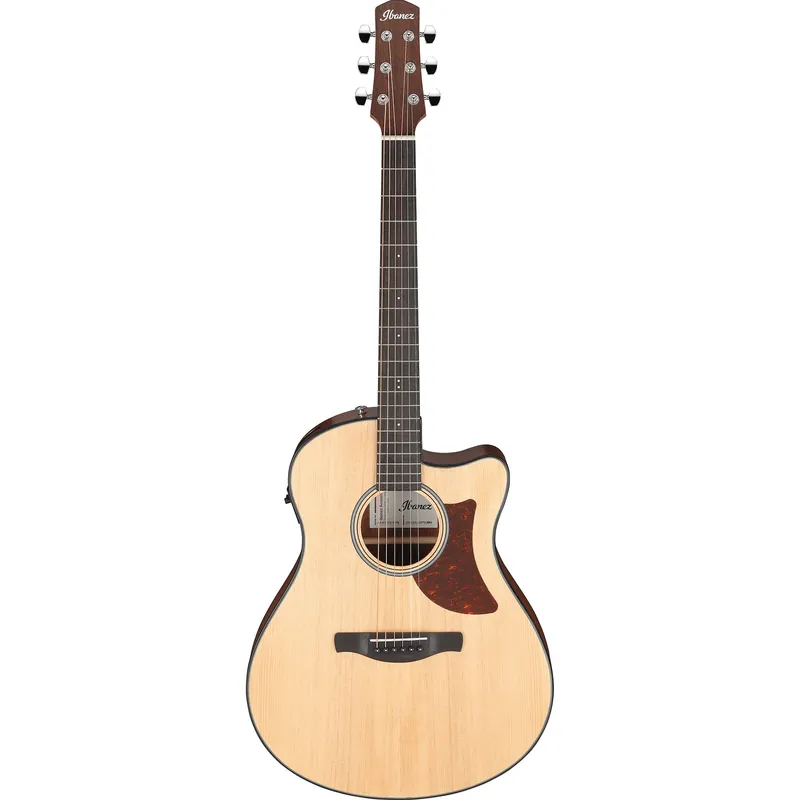 Ibanez AAM50CE Advanced Auditorium Cutaway Acoustic-Electric Guitar, Solid Spruce, Open Pore Natural Grab Now