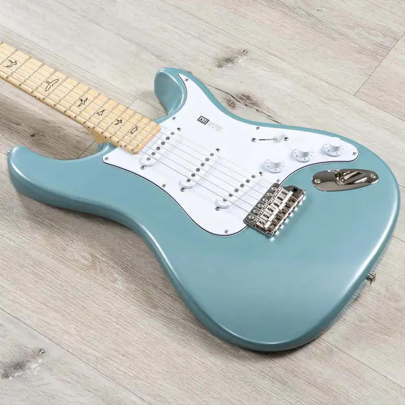 Money Back Guarantee PRS Paul Reed Smith John Mayer Silver Sky Maple Guitar, Polar Blue 2023