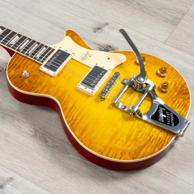 Heritage Standard Collection H-150 Guitar, Vibramate with Bigsby B7, Dirty Lemon Burst Last Chance