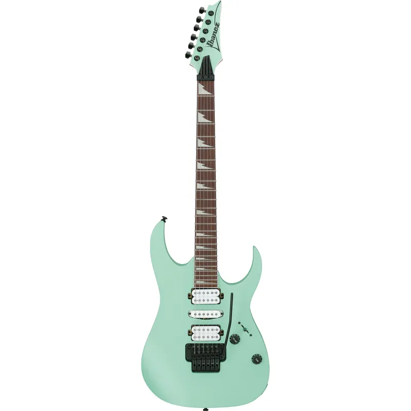 Trending Ibanez RG470DX RG Standard Guitar, Jatoba Fretboard, HSH Pickups, Sea Foam Green Matte