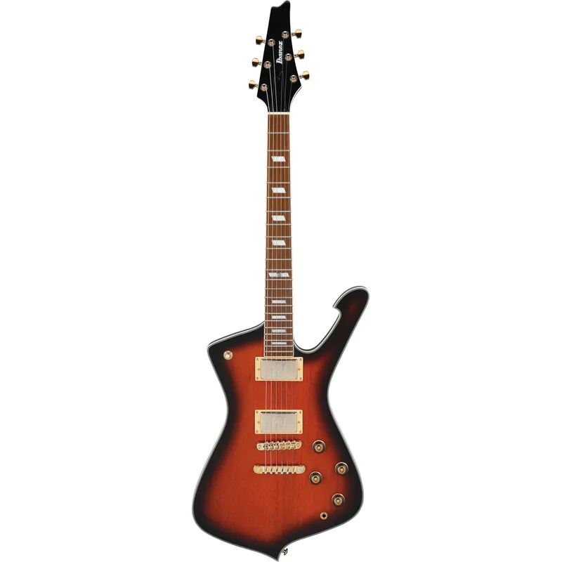 Ibanez IC420 Iceman Guitar, Bound Jatoba Fretboard, Antique Autumn Burst Buy Online
