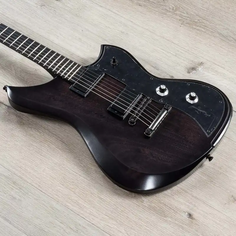 Exclusive Dunable USA Custom Yeti Guitar, Ebony Fretboard, Slugwolf Pickups, Charcoal