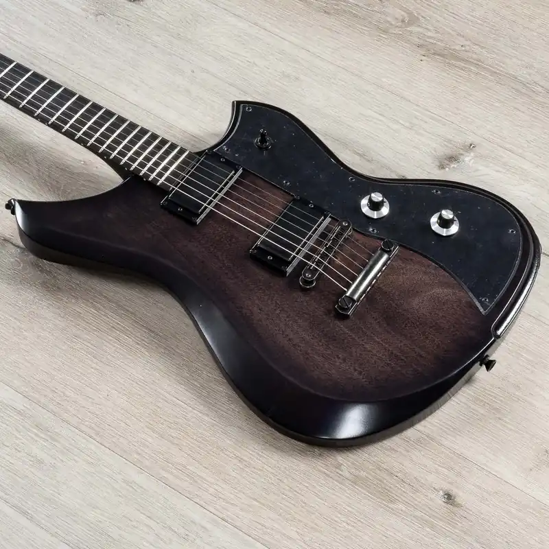 Dunable USA Custom Yeti Guitar, Ebony Fingerboard, Slugwolf Pickups, Charcoal Next Day Delivery