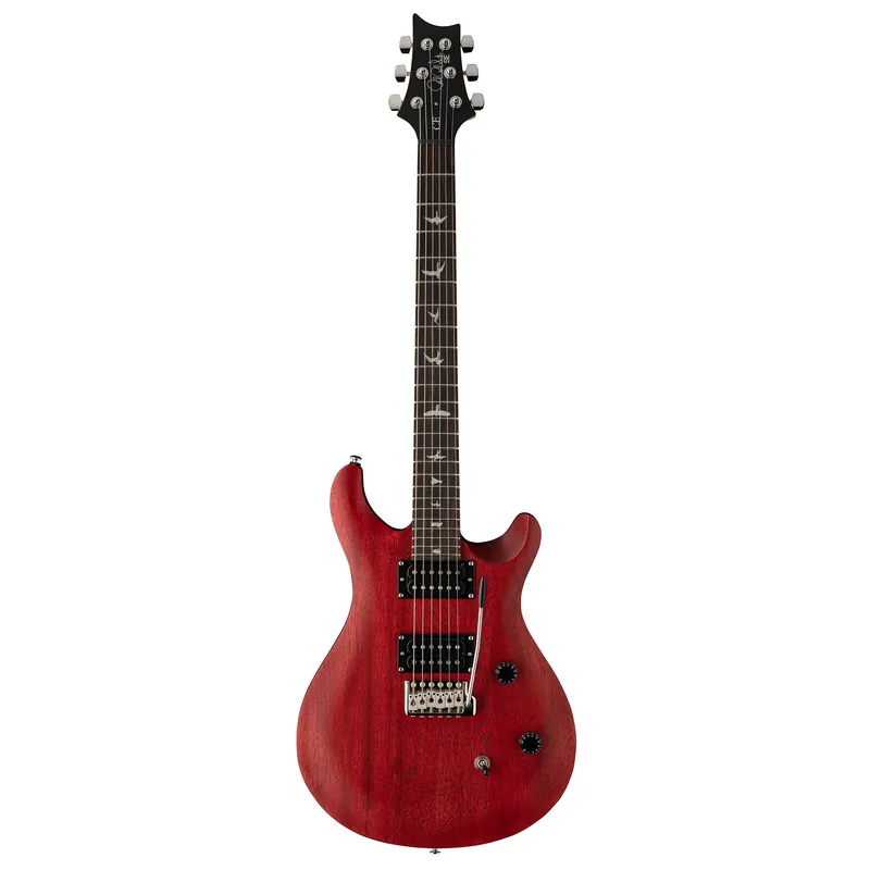 PRS SE CE 24 Standard Satin Guitar, Rosewood Fretboard, Vintage Cherry Warranty Included