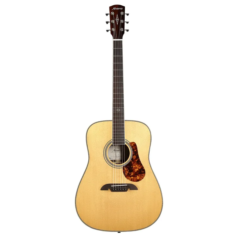 Limited Edition Alvarez MD70 Herringbone Acoustic Guitar, Rosewood Back, Sides & Fretboard, Sitka Spruce Top