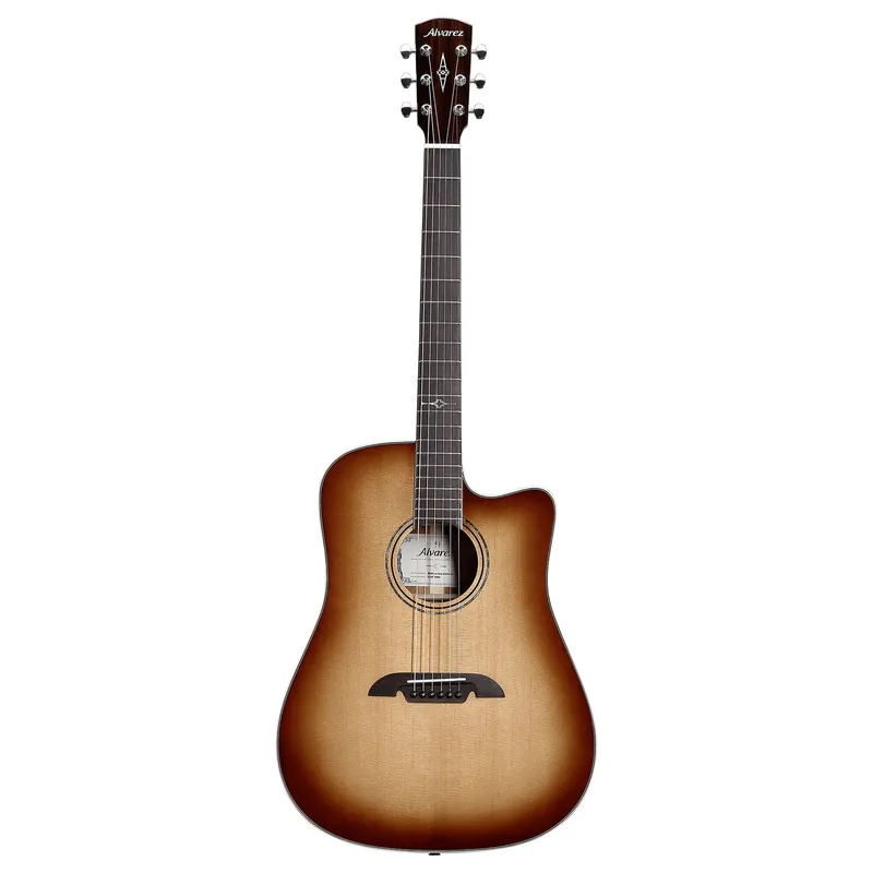 Alvarez MD60CE Acoustic-Electric Guitar, Rosewood Fretboard, Mahogany Back & Sides, Shadowburst Fast Shipping
