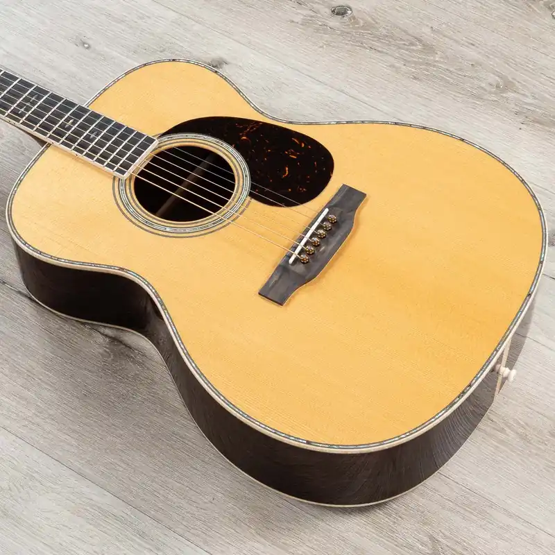 Martin Custom Shop 000-41 Inspired Acoustic Guitar, Wild Grain Indian Rosewood, VTS Sitka Spruce Limited Offer