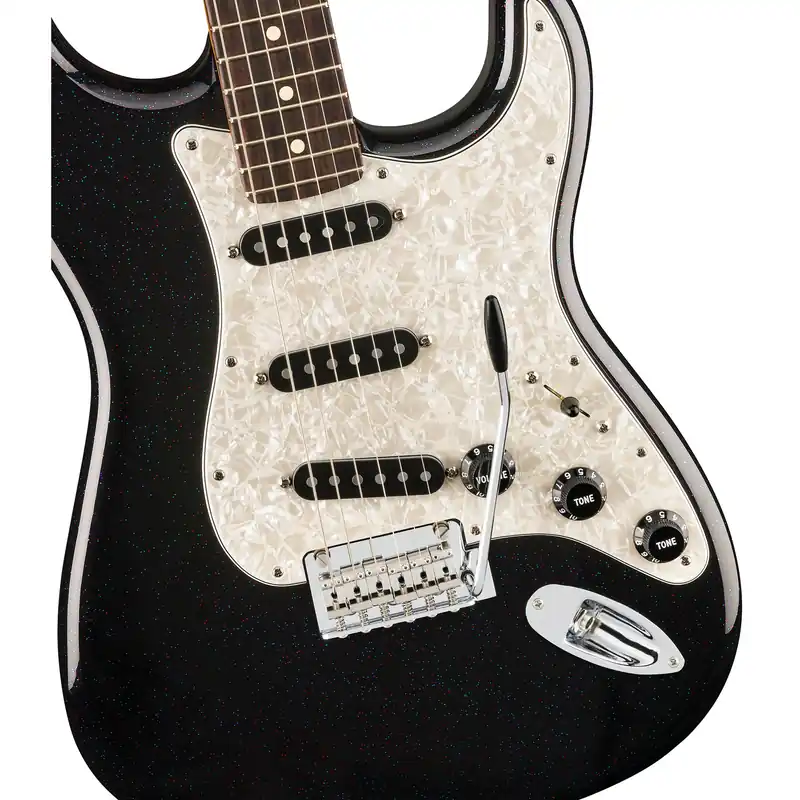 Factory Price Fender 70th Anniversary Player Stratocaster Guitar, Rosewood Fretboard, Nebula Noir