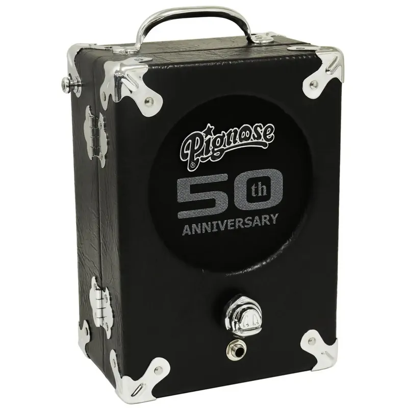 Pignose Amps 7-100 SE 50th Anniversary Edition 5-Watt 1x5Portable Guitar Combo Amp, Black Price Cut