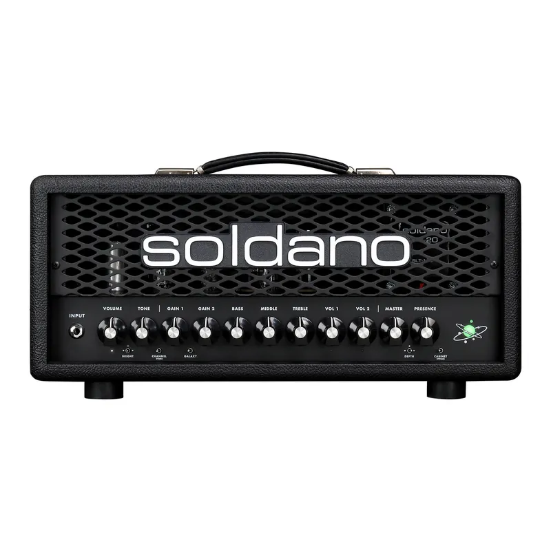 Holiday Sale Soldano Astro-20 20-Watt 3-Channel 4-Galaxy Tube Guitar Amp Head with IR