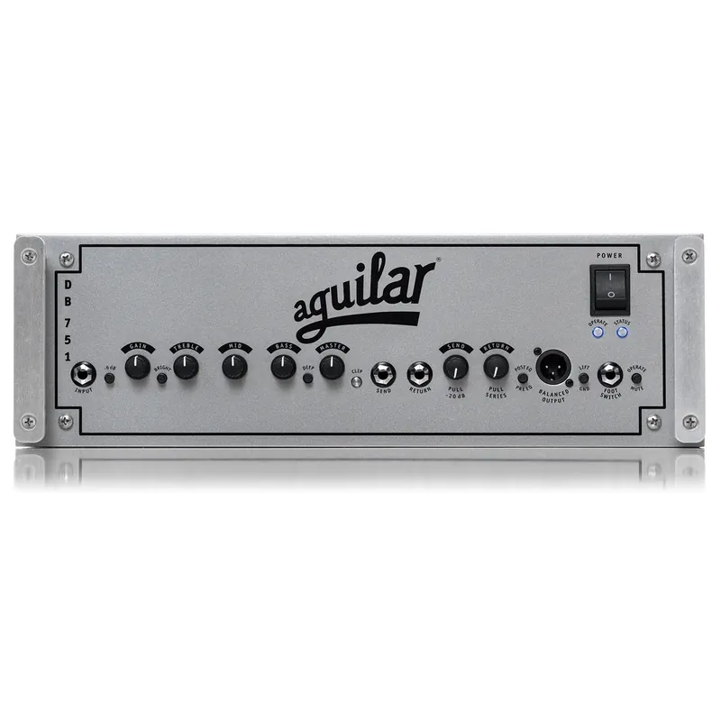 Aguilar DB 751 750-Watt Hybrid Tube Bass Amp Head with XLR DI & Tuner Outs Next Day Delivery