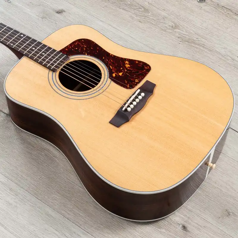 Guild D-50 Standard Dreadnought Acoustic Guitar, Rosewood Fretboard, Natural Weekend Sale