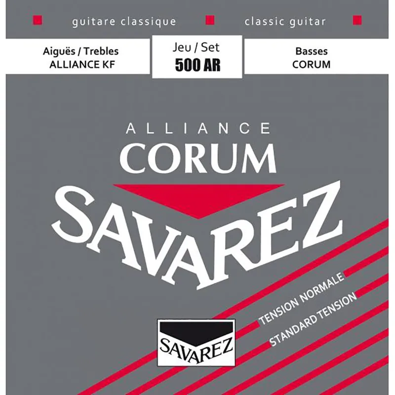 Super Sale Savarez S.A. 500AR Alliance Corum Nylon Classical Guitar Strings, Normal Tension