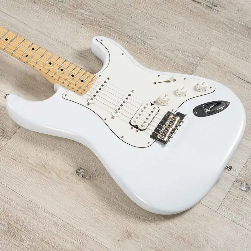 Fender Juanes Stratocaster Guitar, Maple Fretboard, Luna White Special Offer
