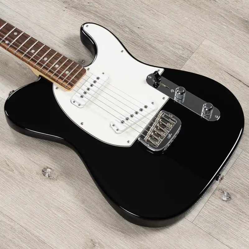 G&L Fullerton Deluxe ASAT Special Guitar, Caribbean Rosewood Fretboard, Jet Black Reduced Price