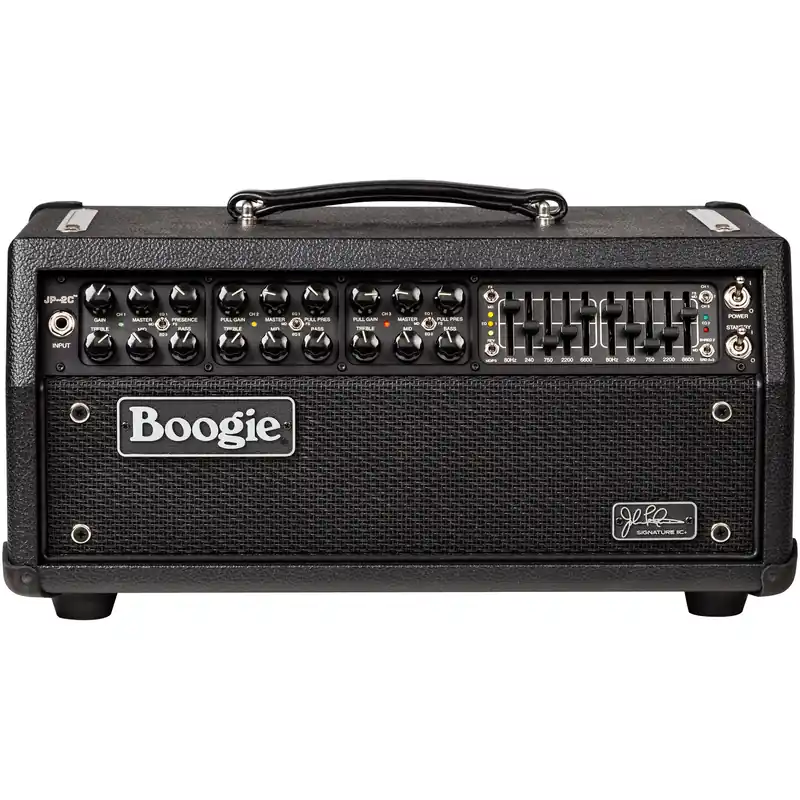 Mesa/Boogie JP2C John Petrucci 100-Watt 3-Channel Tube Guitar Amp Head, Black Bronco Viral
