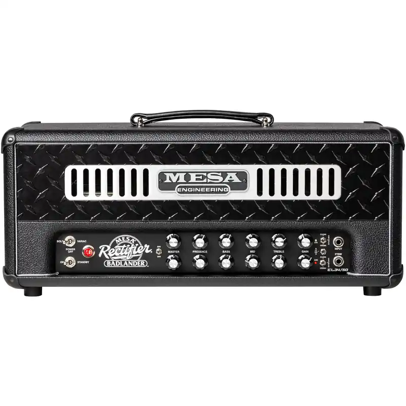 Direct From Manufacturer Mesa/Boogie Badlander 50 50-Watt 2-Channel Tube Guitar Amp Head, Black Bronco