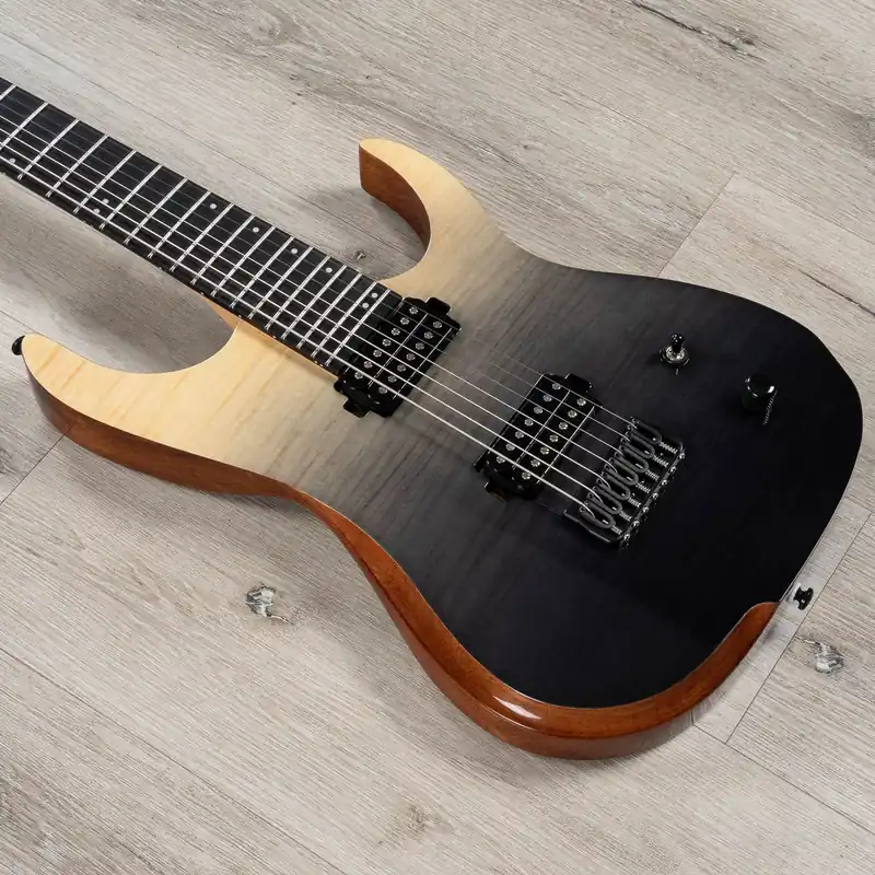 Wholesale Cerberus Erebus 7 7-String Baritone Guitar, Ebony Fretboard, Gloss Hades Fade