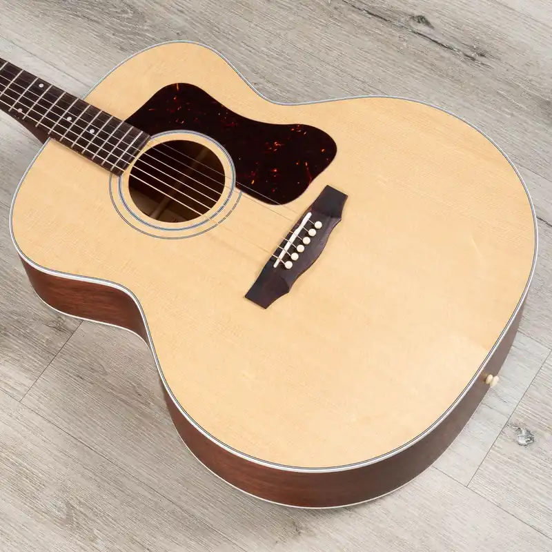 Guild F-40 Jumbo Acoustic Guitar, Rosewood Fretboard, Natural, Hard Case Today Only