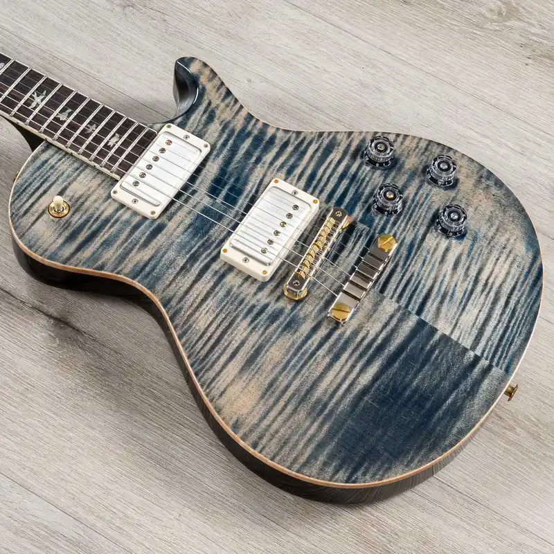 PRS Paul Reed Smith McCarty 594 Singlecut 10-Top Guitar, Faded Whale Blue Limited Edition
