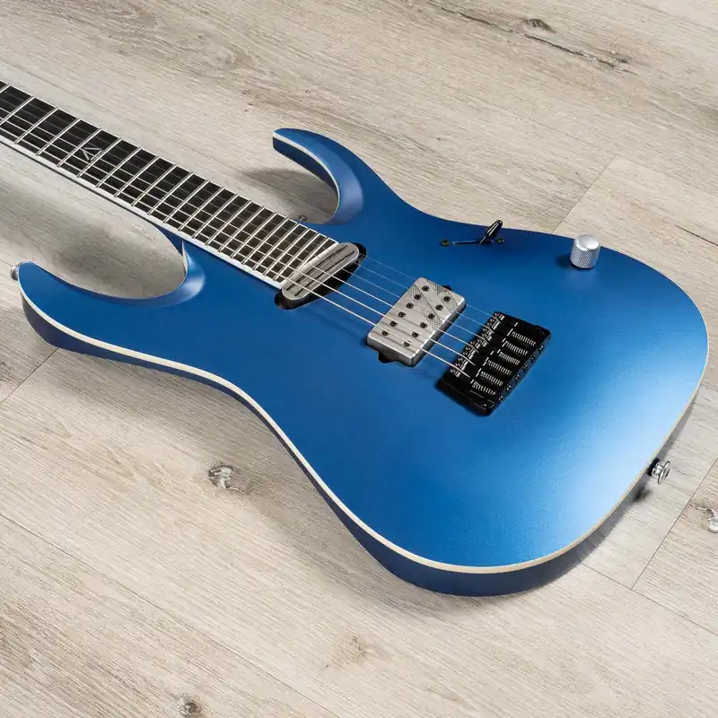 New Arrival Ibanez JBM9999 Jake Bowen Signature Guitar, Ebony Fingerboard, Azure Metallic Matte