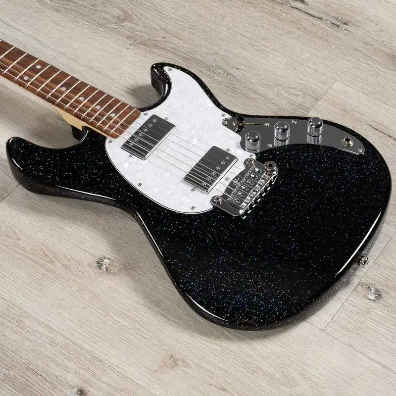 Professional Grade G&L Fullerton Deluxe Skyhawk HH Guitar, Caribbean Rosewood Fretboard, Andromeda
