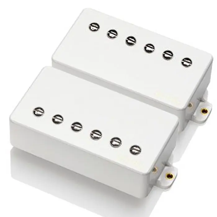 Top Pick EMG REV Set Revelation Prashant Aswani Passive Humbucker Guitar Pickup Set, White