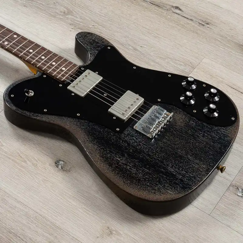 Friedman Vintage T Guitar, Rosewood Fretboard, HH Pickups, Dog Hair Black Best Seller
