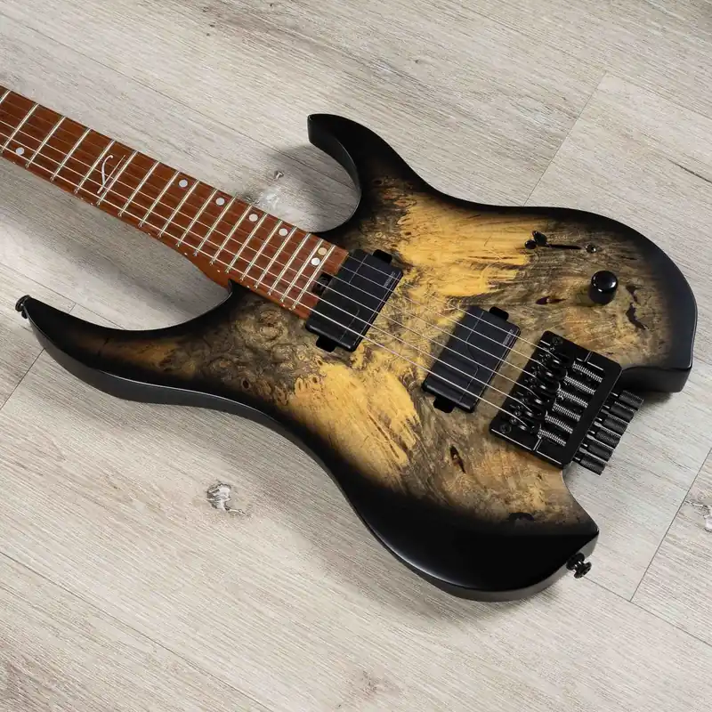 Legator Ghost G6OD Headless Guitar, Roasted Maple Fretboard, Jupiter Burst Best Seller