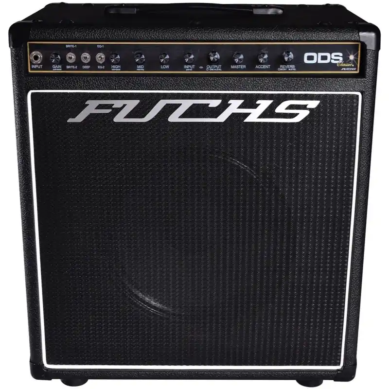 Secure Checkout Fuchs Audio Limited Edition ODS Classic 50 25/50-Watt 1x12Tube Guitar Combo Amp, Black