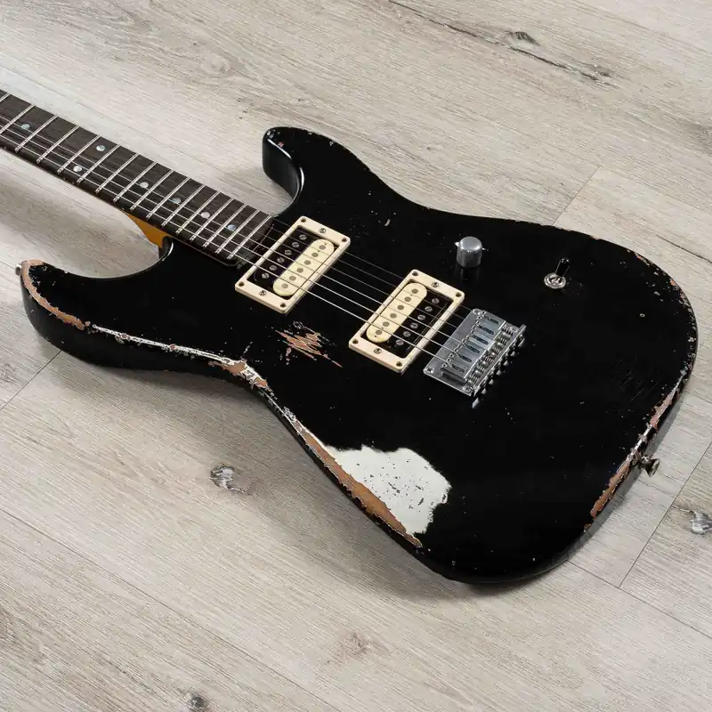Friedman Cali Guitar, Ebony Fretboard, Hardtail Bridge, Medium-Aged Black Affordable