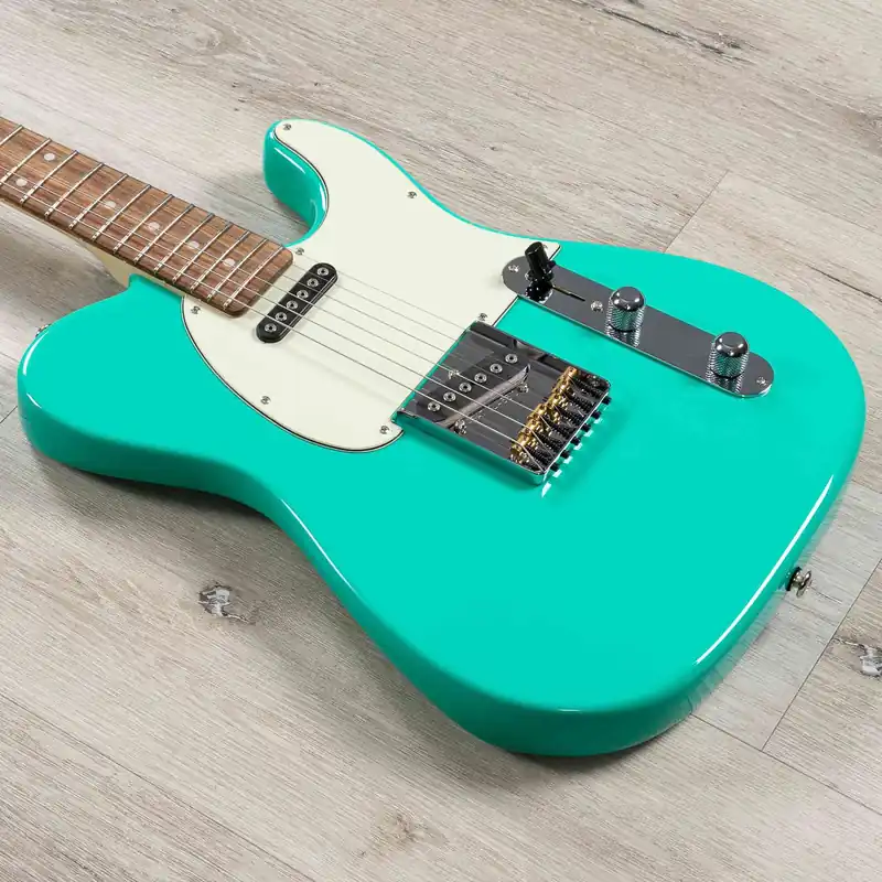 Place Order G&L USA ASAT Classic Guitar, Caribbean Rosewood Fretboard, Belair Green