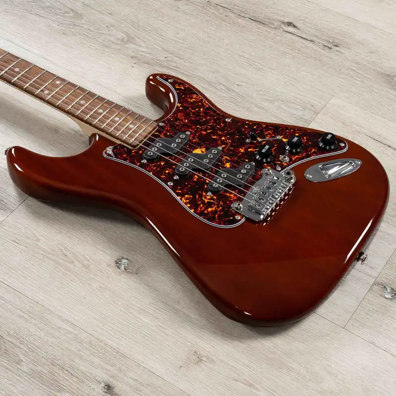 Cheap G&L USA Comanche Guitar, Caribbean Rosewood Fretboard, Okoume Body, Mocha