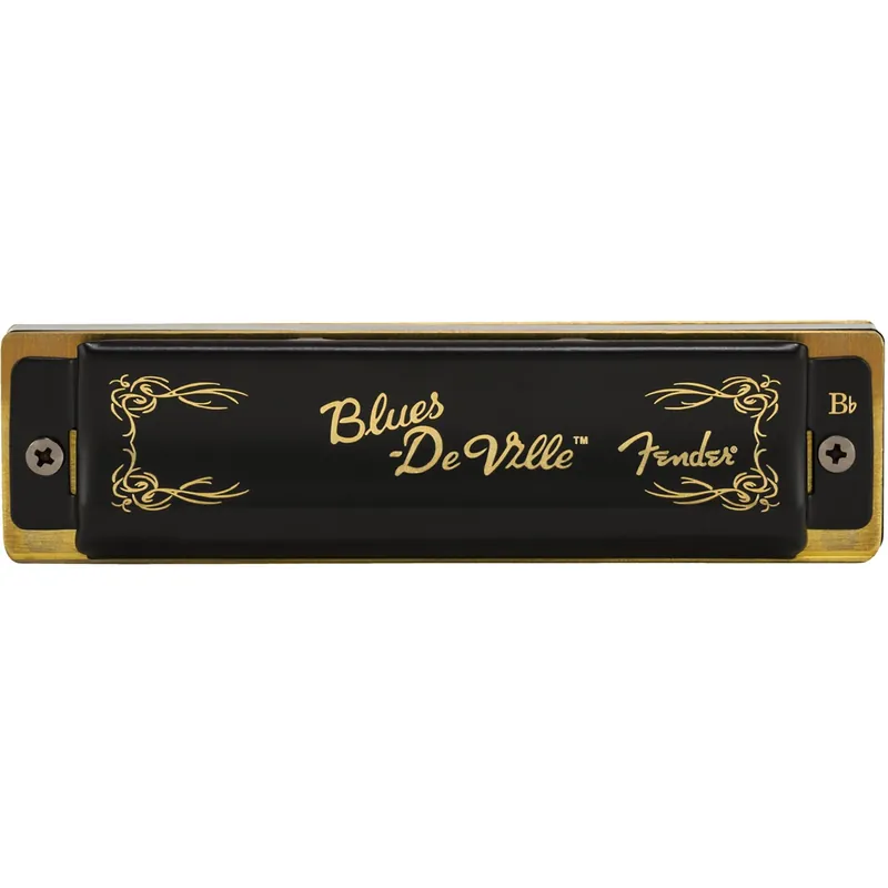 In Demand Fender Blues DeVille 10-Hole Diatonic Harmonica, Key of B Flat