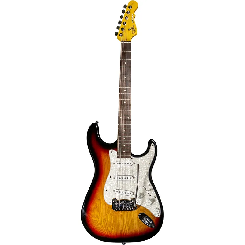 G&L Tribute Legacy Guitar, Rosewood Fretboard, SSS Pickups, 3-Tone Sunburst Bulk Order
