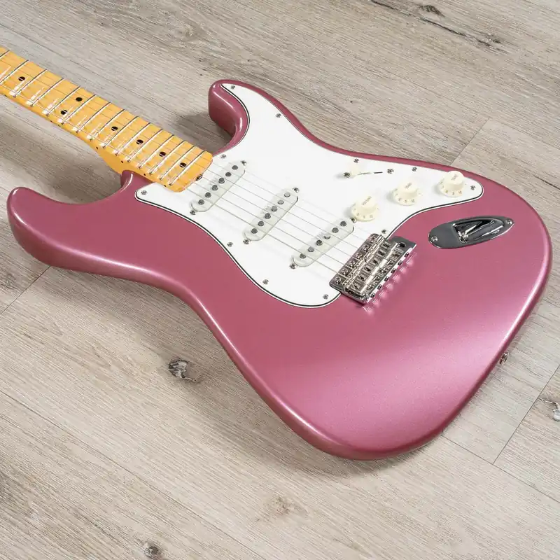 Warranty Included Fender Custom Shop Yngwie Malmsteen Signature Stratocaster, Maple Fretboard, Burgundy Mist Metallic