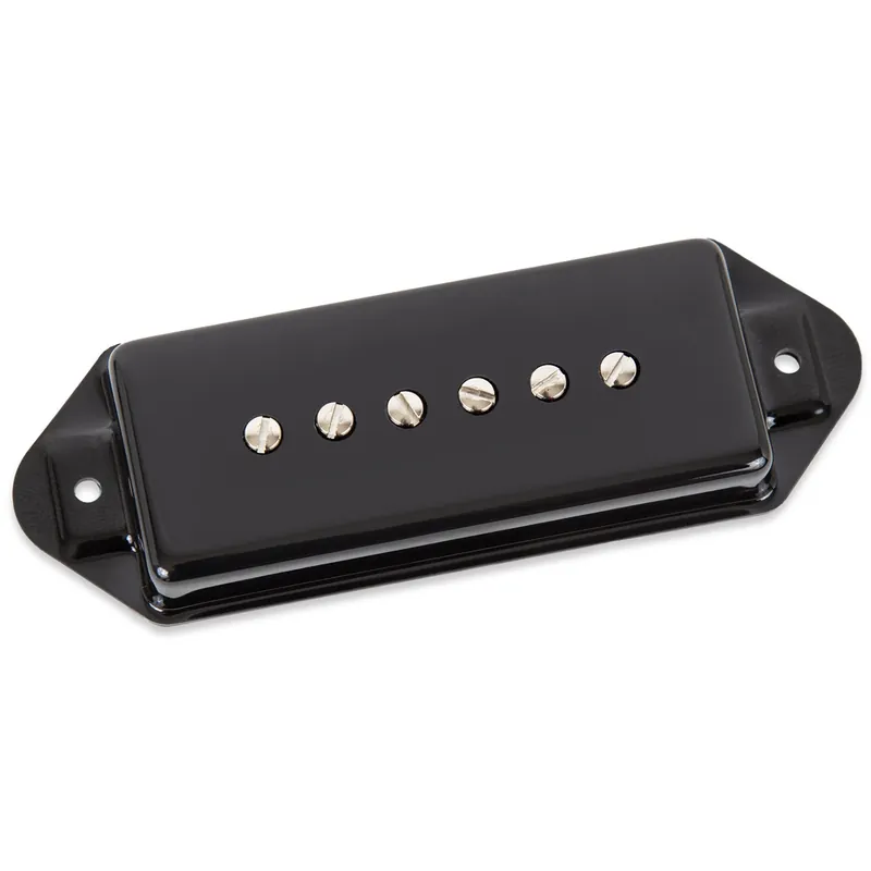 Seymour Duncan Jared James Nichols JJN P90 Silencer Noiseless Bridge Guitar Pickup, Dog Ear, Black Buy Direct