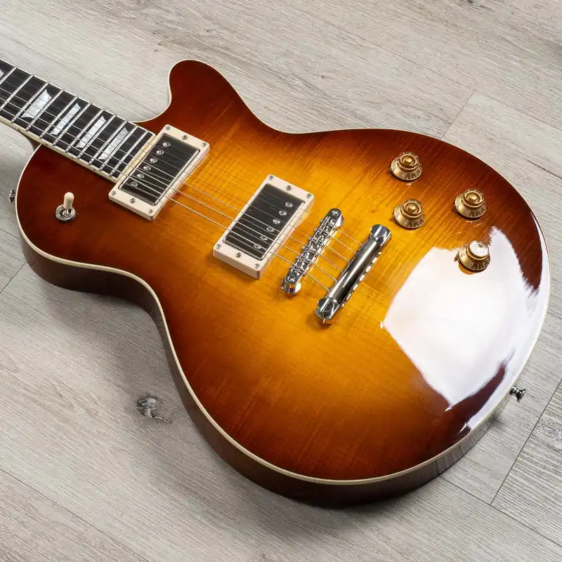 Eastman SB59 GB Guitar, Ebony Fretboard, Duncan '59 Pickups, Goldburst Lacquer Price Cut