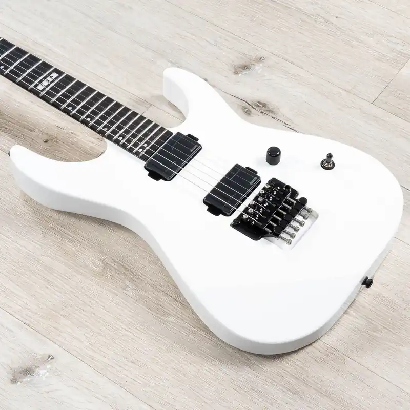 ESP E-II M-II Guitar, Fishman Fluence Pickups, Floyd Rose Tremolo, Snow White Limited Time