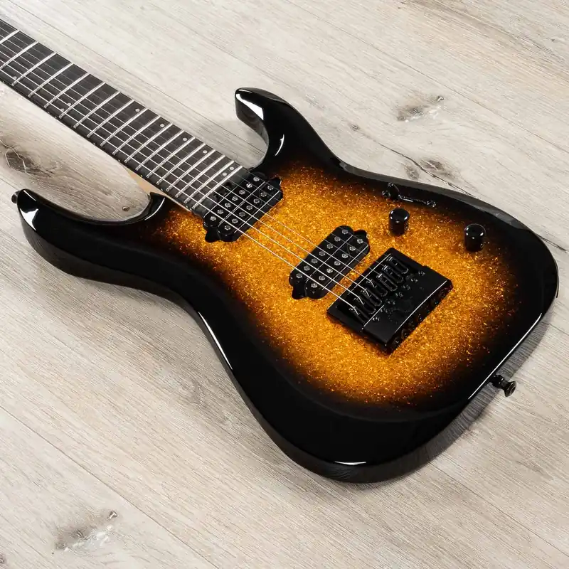 Jackson Pro Plus Dinky DK Modern EverTune 7 7-String Guitar, Gold Sparkle Mega Sale
