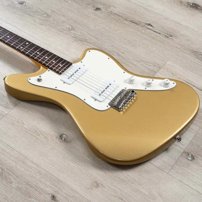 Suhr Classic JM Guitar, Rosewood Fingerboard, S90 Pickups, 510 Tremolo, Gold Affordable