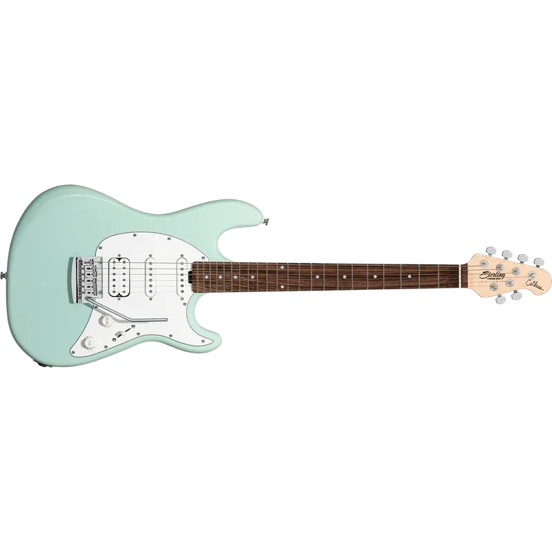 Free Shipping Sterling by Music Man Cutlass CT30HSS Guitar, Laurel Fretboard, Mint Green