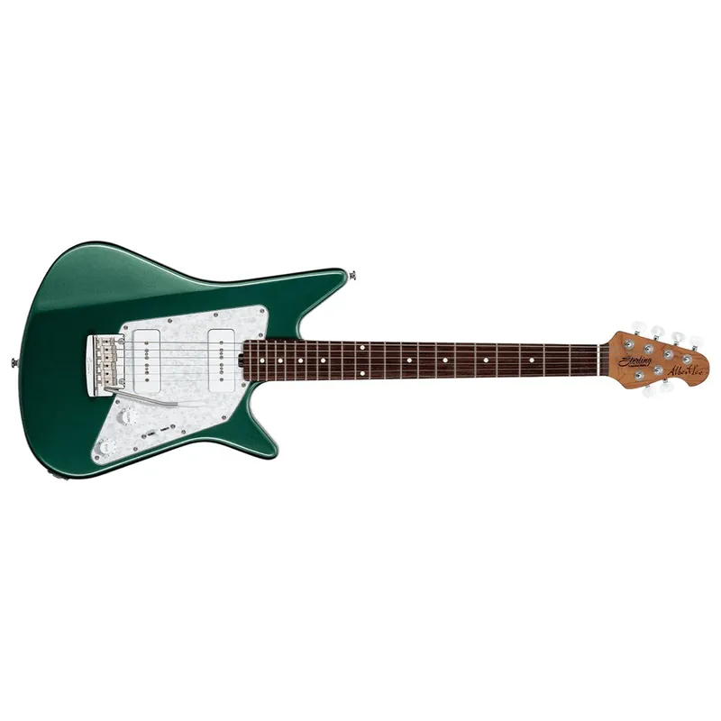 Certified Sterling by Music Man Albert Lee AL40P Guitar, Rosewood, Sherwood Green