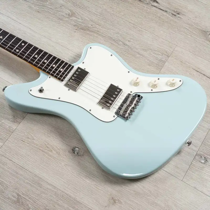 Suhr Classic JM HH Guitar, Rosewood Fretboard, Gotoh 510 Tremolo, Sonic Blue Buy Today