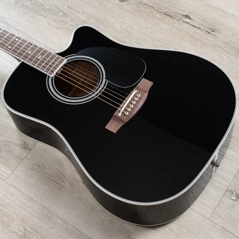 Buy Today Takamine Legacy Series EF341SC Acoustic-Electric Guitar, Rosewood Fingerboard, Black